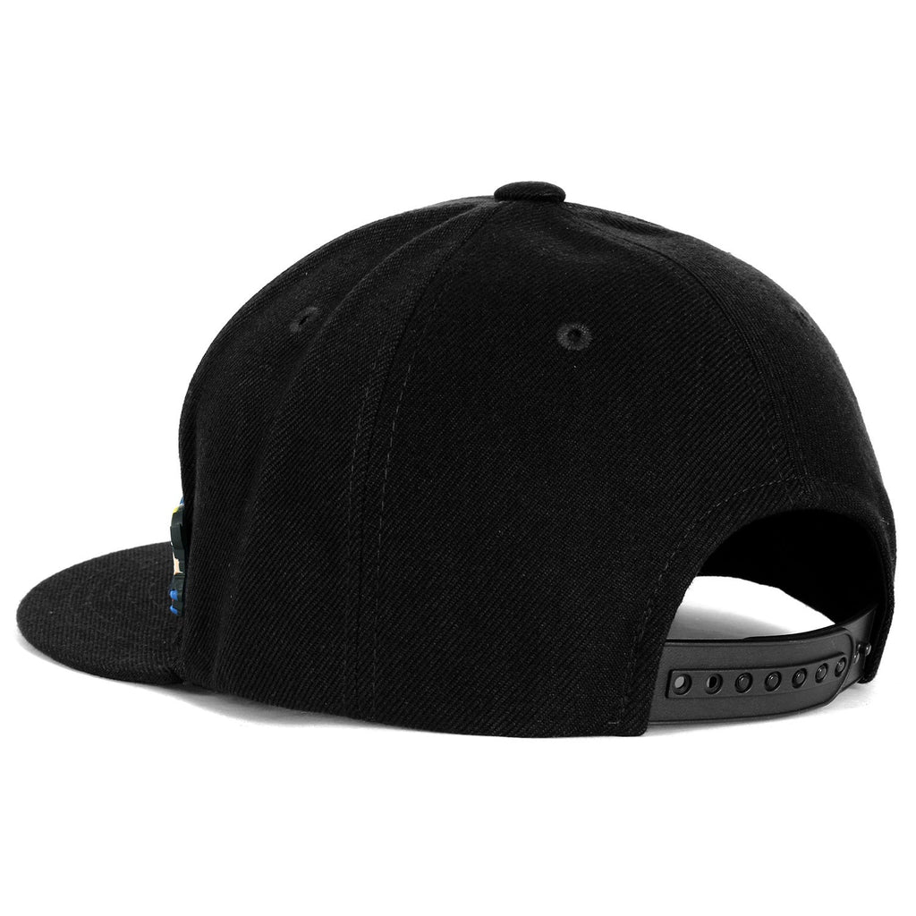 Cute Superheroes Rubber Charms Flat Bill Snapback Hat Baseball Cap