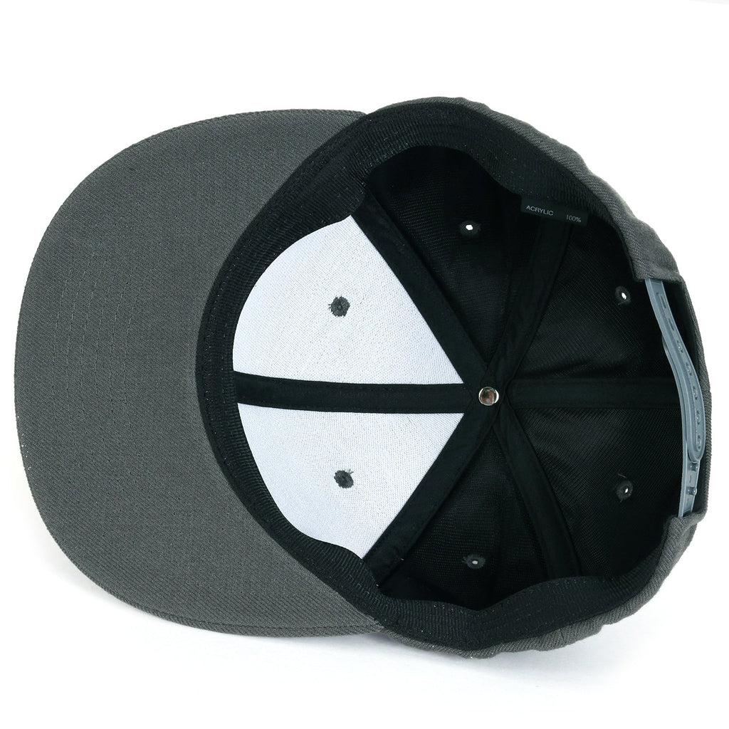 Cute Superheroes Rubber Charms Flat Bill Snapback Hat Baseball Cap
