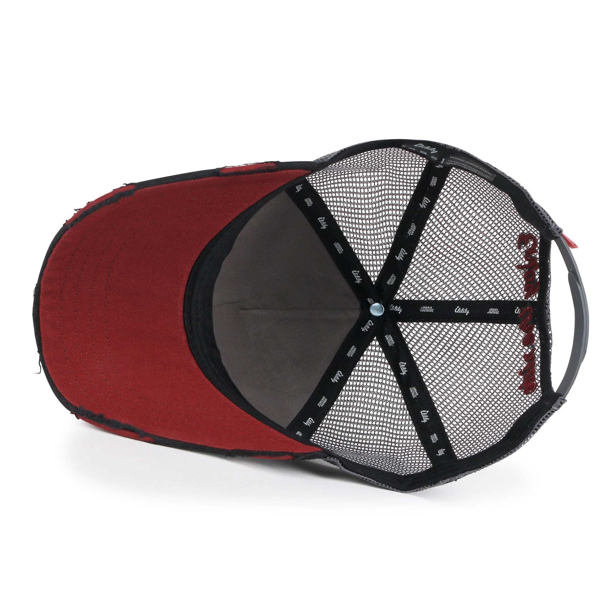 PREMIUM ROAD TRIP Vintage Distressed Snapback Trucker Hat Baseball Cap M / XL