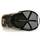 Star Embroidery Black White Trucker Hat Cotton Baseball Cap
