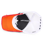 Star Embroidery Black White Trucker Hat Cotton Baseball Cap