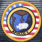 NASA Meatball Logo Embroidery Baseball Cap Apollo 1 Patch Trucker Hat
