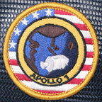NASA Meatball Logo Embroidery Baseball Cap Apollo 1 Patch Trucker Hat