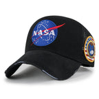 PREMIUM NASA Meatball Logo Embroidery Baseball Cap Apollo 1 Patch Hat M/XL