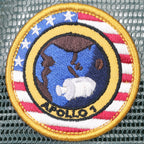 NASA Meatball Logo Embroidery Baseball Cap Apollo 1 Patch Trucker Hat