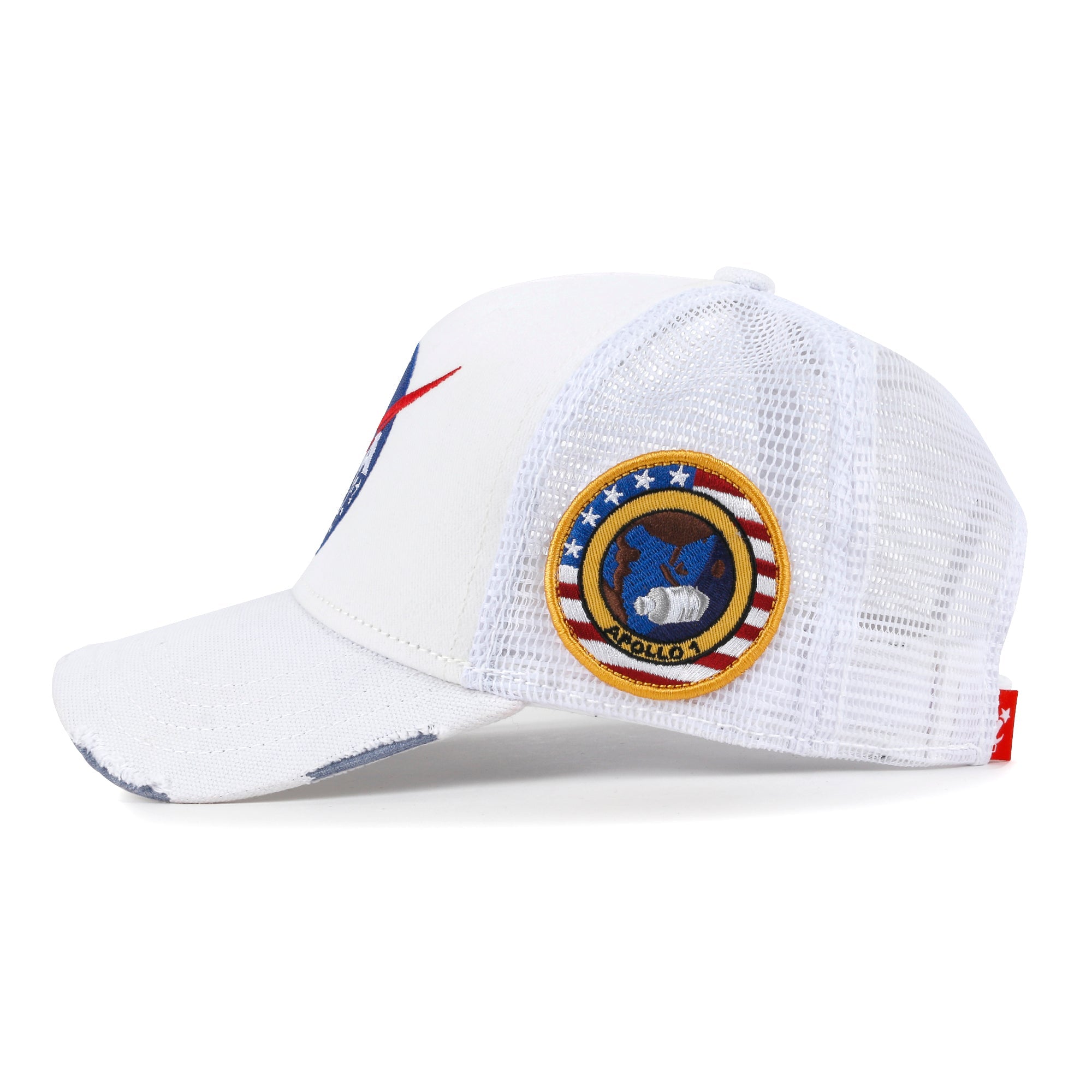 PREMIUM NASA Meatball Logo Embroidery Baseball Cap Apollo 1 Patch Hat M/XL