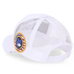 NASA Meatball Logo Embroidery Baseball Cap Apollo 1 Patch Trucker Hat