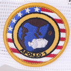 NASA Meatball Logo Embroidery Baseball Cap Apollo 1 Patch Trucker Hat