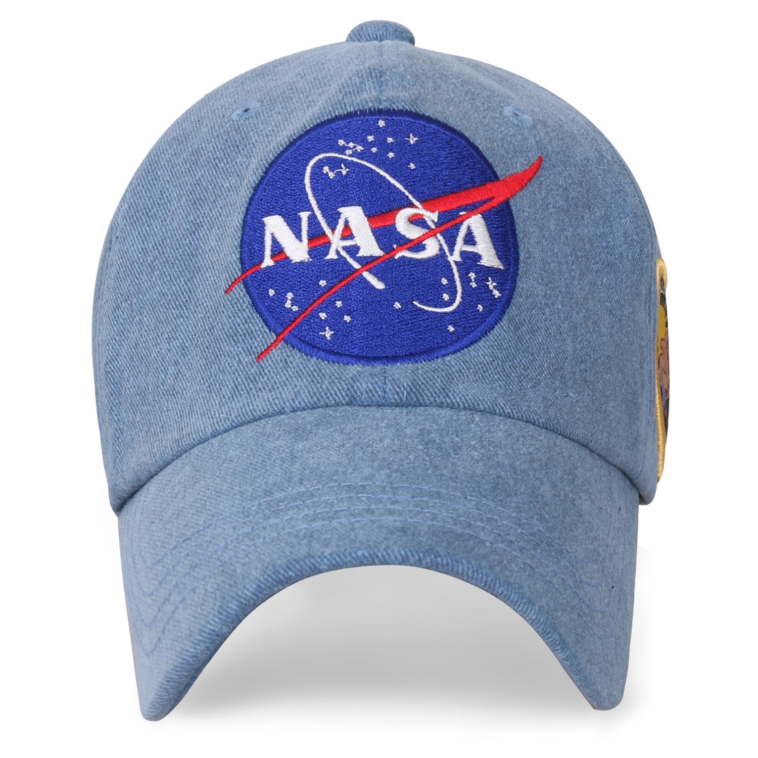 NASA Meatball Logo Embroidery Baseball Cap Apollo 13 Patch Trucker Hat