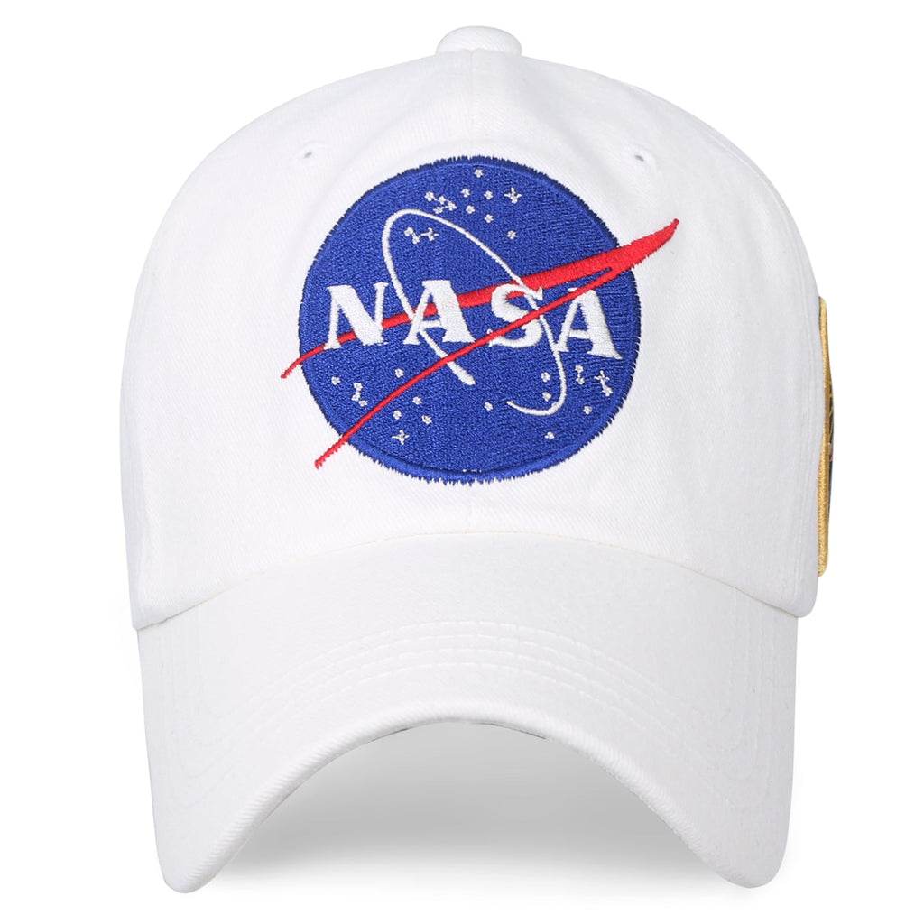 NASA Meatball Logo Embroidery Baseball Cap Apollo 13 Patch Trucker Hat