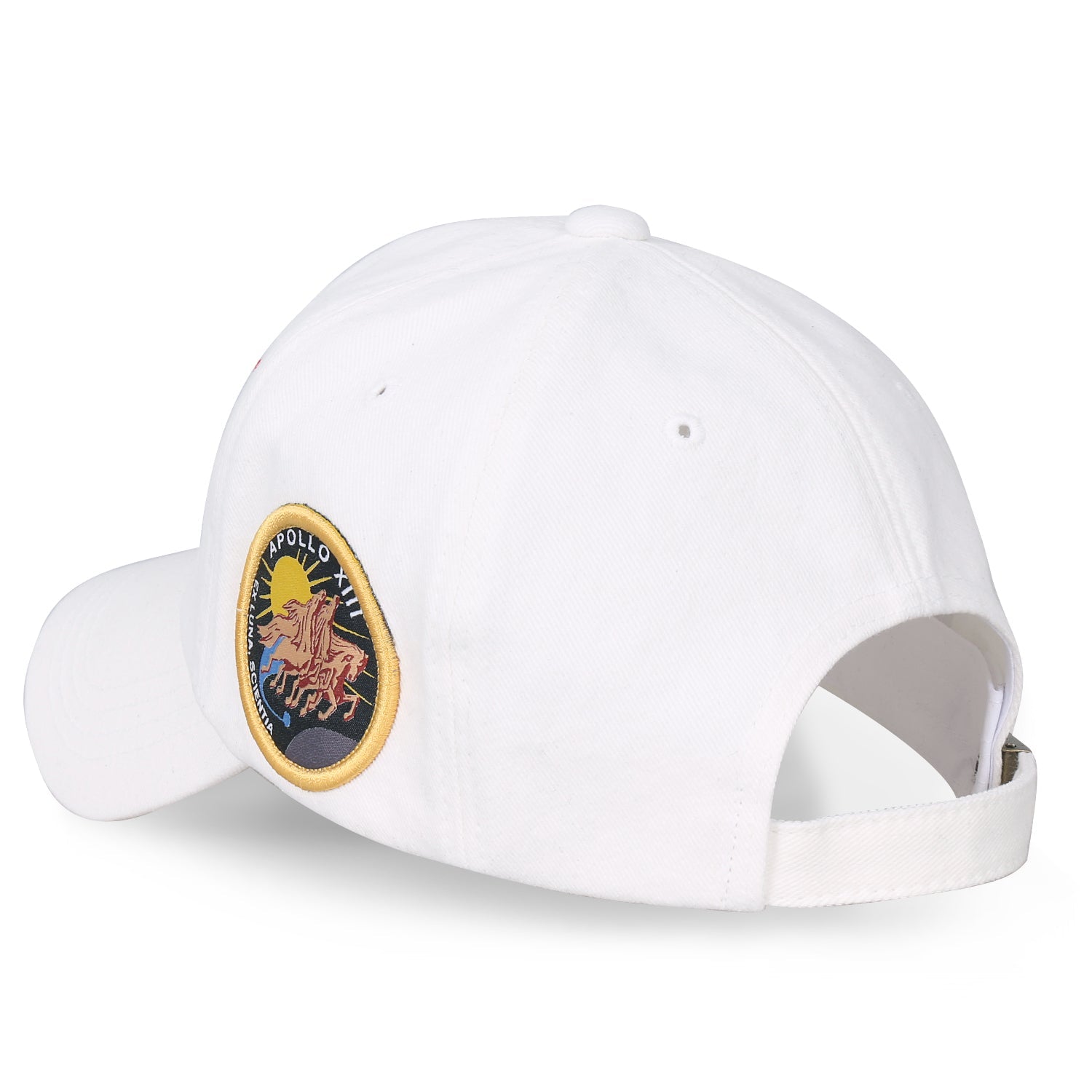 NASA Meatball Logo Embroidery Baseball Cap Apollo 13 Patch Trucker Hat