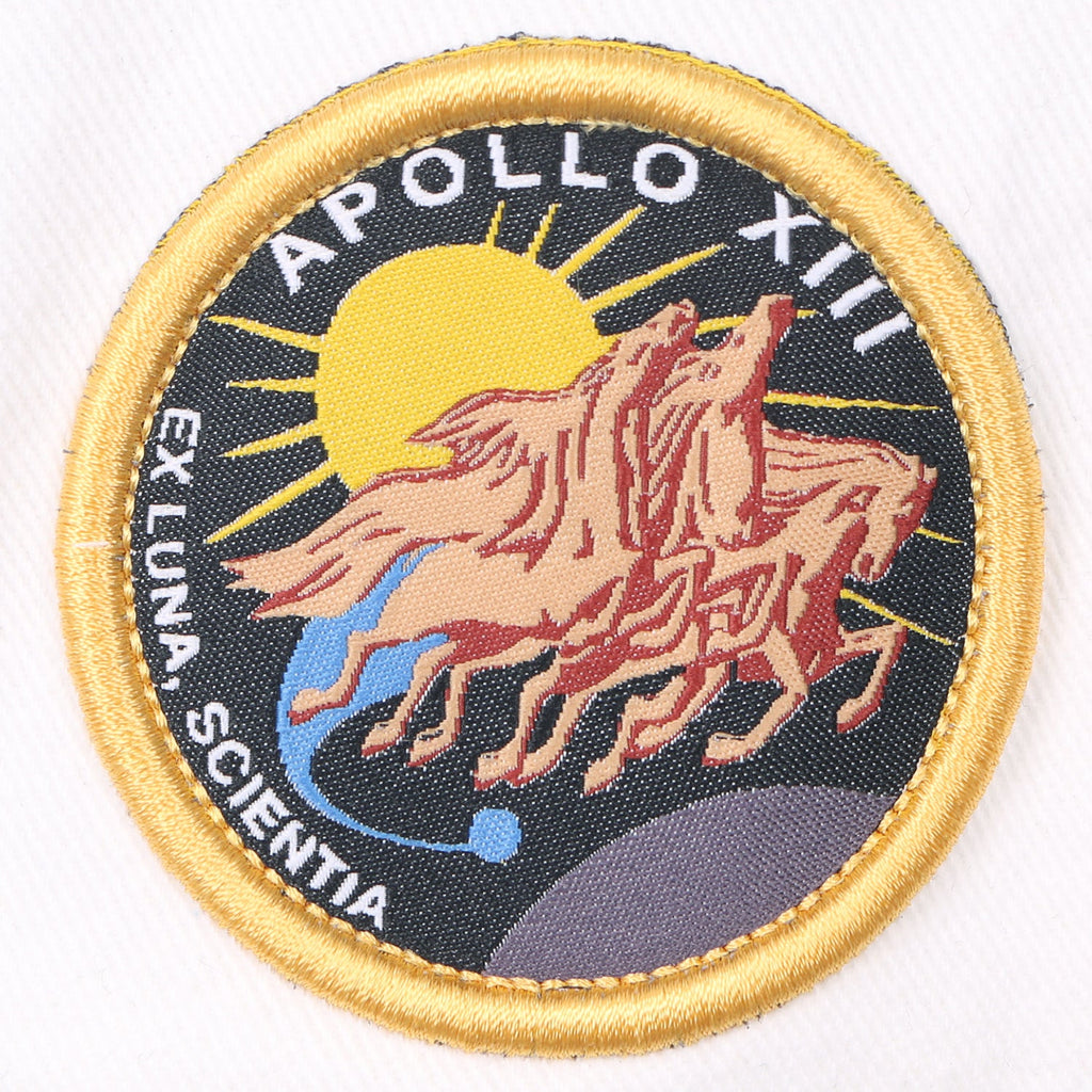 NASA Meatball Logo Embroidery Baseball Cap Apollo 13 Patch Trucker Hat