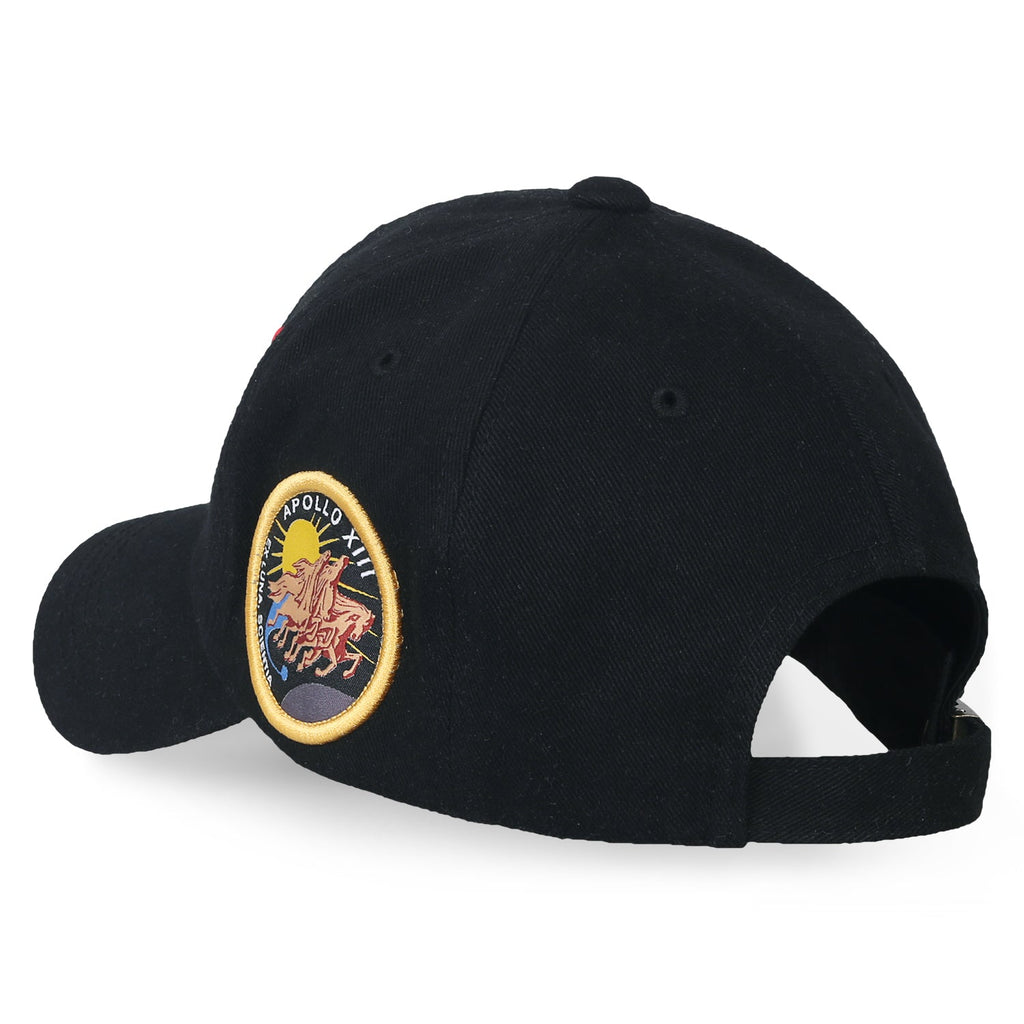 NASA Meatball Logo Embroidery Baseball Cap Apollo 13 Patch Trucker Hat