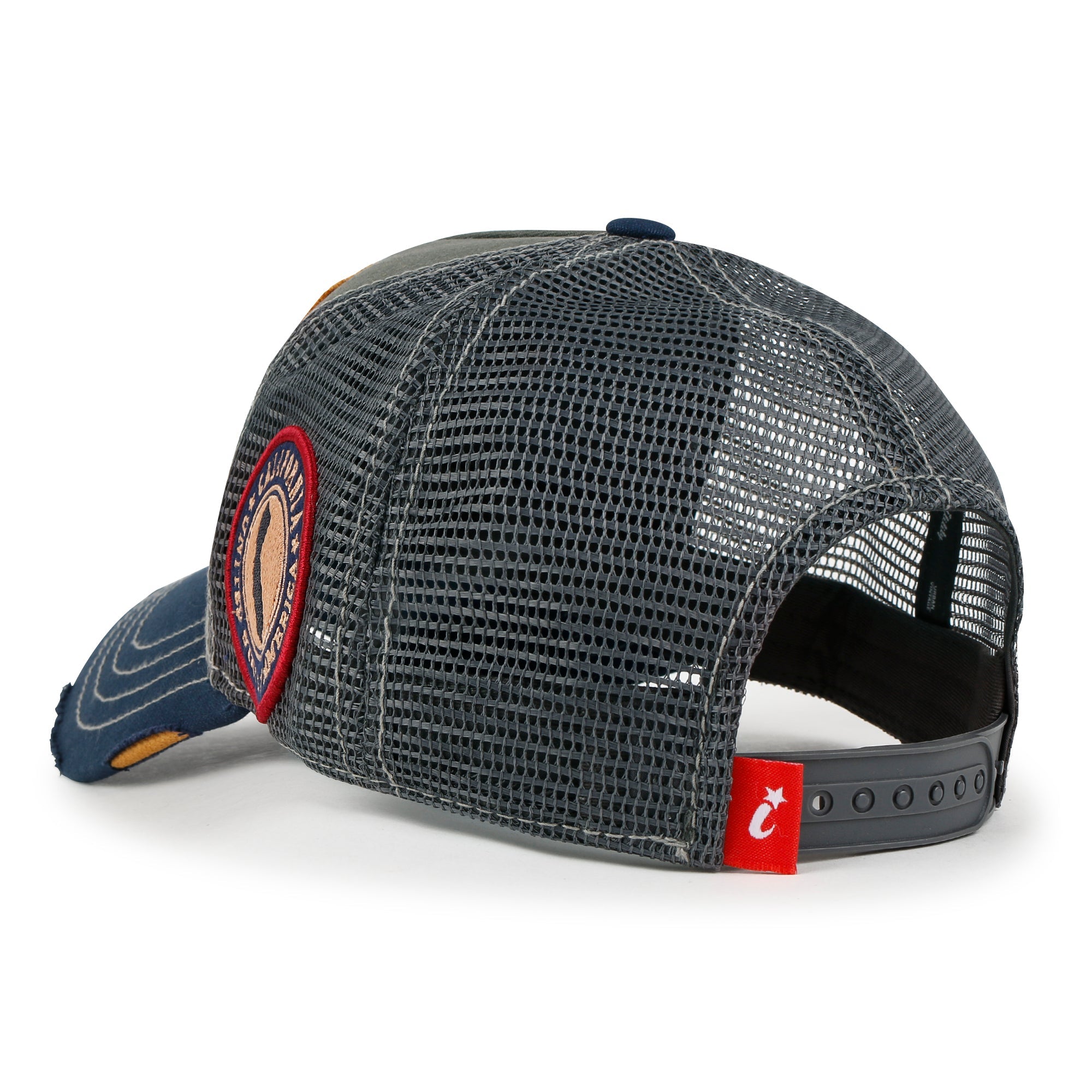 PREMIUM California Bear Embroidered Baseball Cap Vintage Trucker Hat