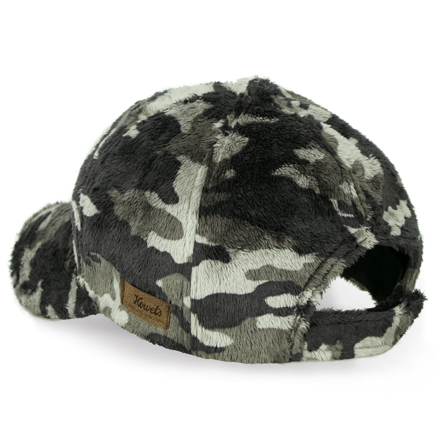 Howels Camouflage/Solid Velboa Baseball Cap Military Trucker Hat