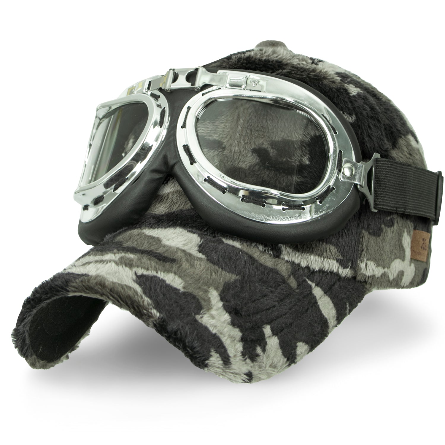 Howels Camouflage/Solid Velboa Baseball Cap Military Trucker Hat