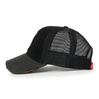 PREMIUM Route 66 Embroidery Baseball Cap Cotton Vintage Trucker Hat