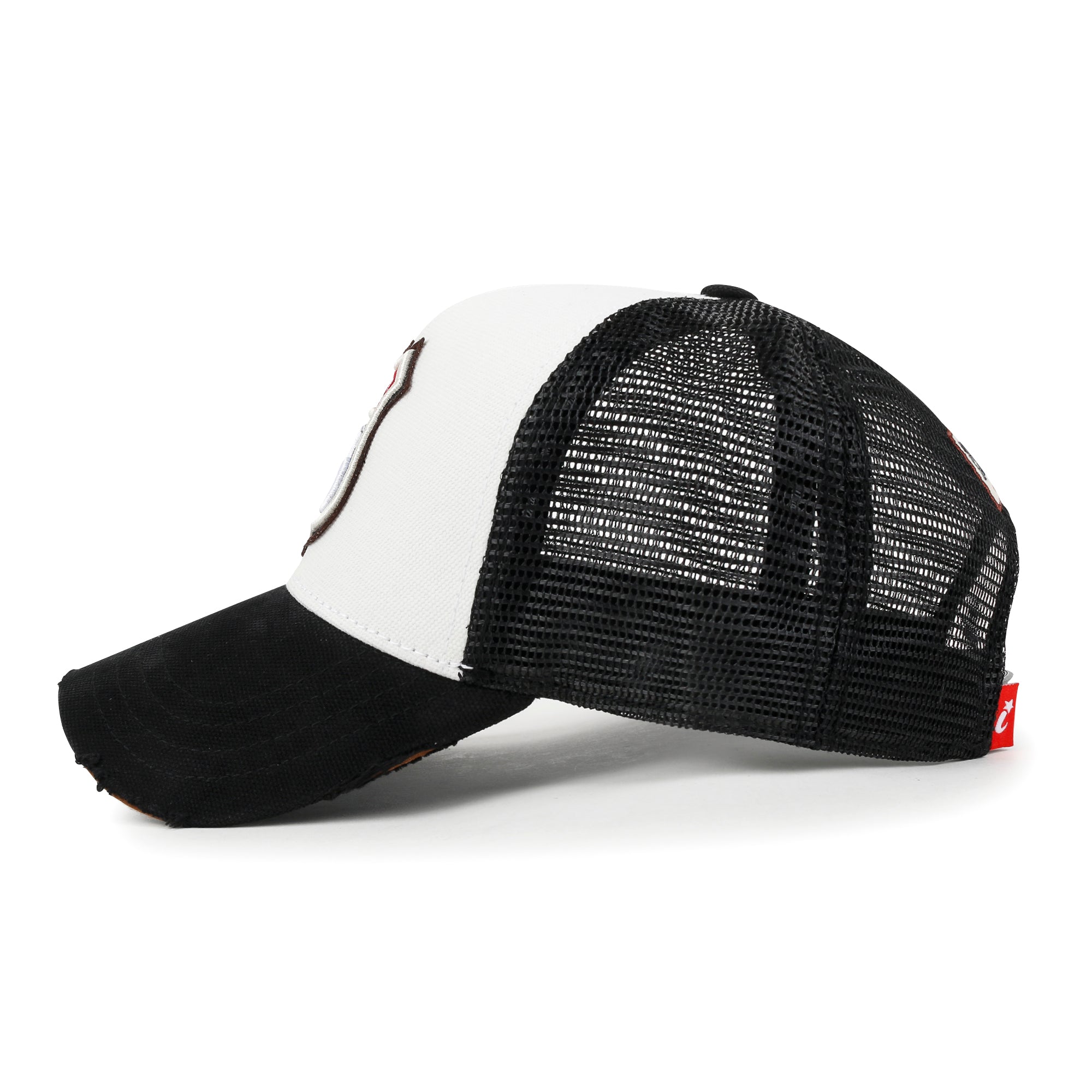 PREMIUM Route 66 Embroidery Baseball Cap Cotton Vintage Trucker Hat