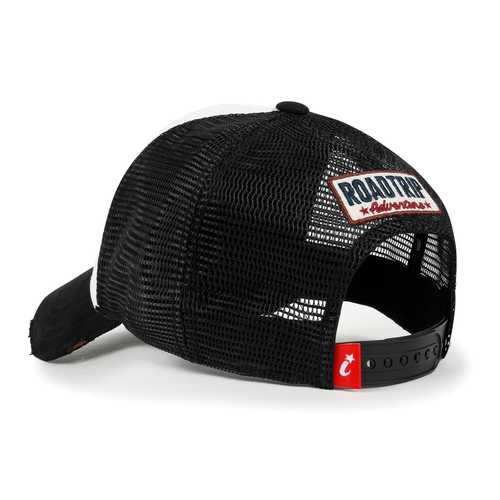 PREMIUM Route 66 Embroidery Baseball Cap Cotton Vintage Trucker Hat