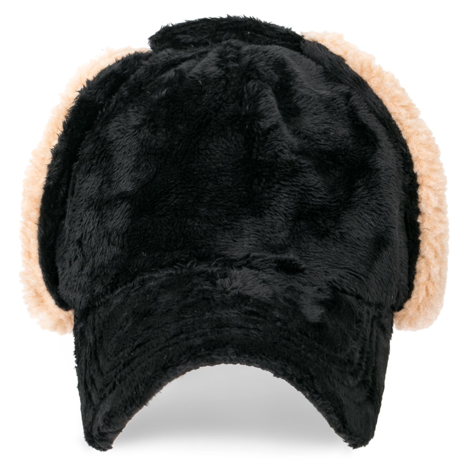 Howels Camouflage/Solid Velboa Baseball Cap Military Trucker Hat with Earflaps
