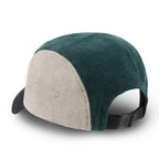 Basics Embroidered Paneled Camp Hat Color Blocked Corduroy Cadet Cap