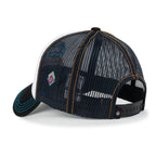 X Rooftop Space Colorful Retro Embroidery Mesh Trucker Baseball Cap