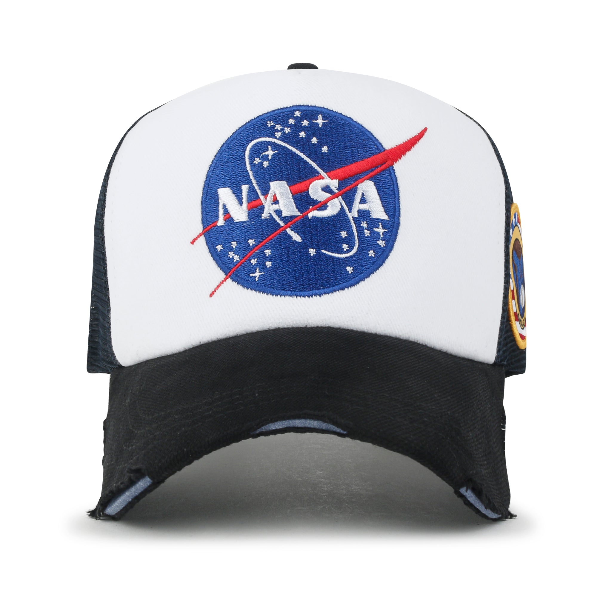 PREMIUM NASA Meatball Logo Embroidery Large Baseball Cap Apollo 1 Patch Hat