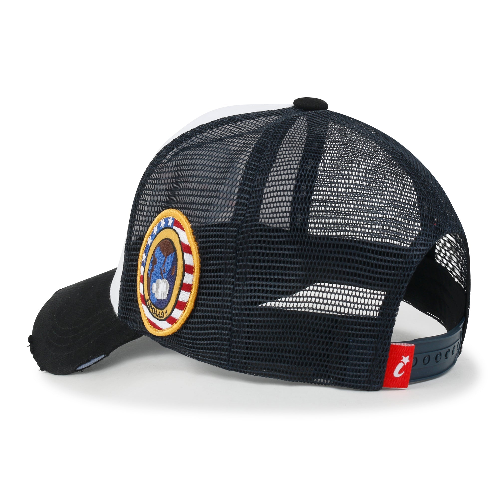PREMIUM NASA Meatball Logo Embroidery Large Baseball Cap Apollo 1 Patch Hat