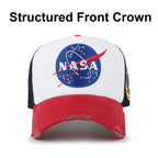 PREMIUM NASA Meatball Logo Embroidery Large Baseball Cap Apollo 1 Patch Hat
