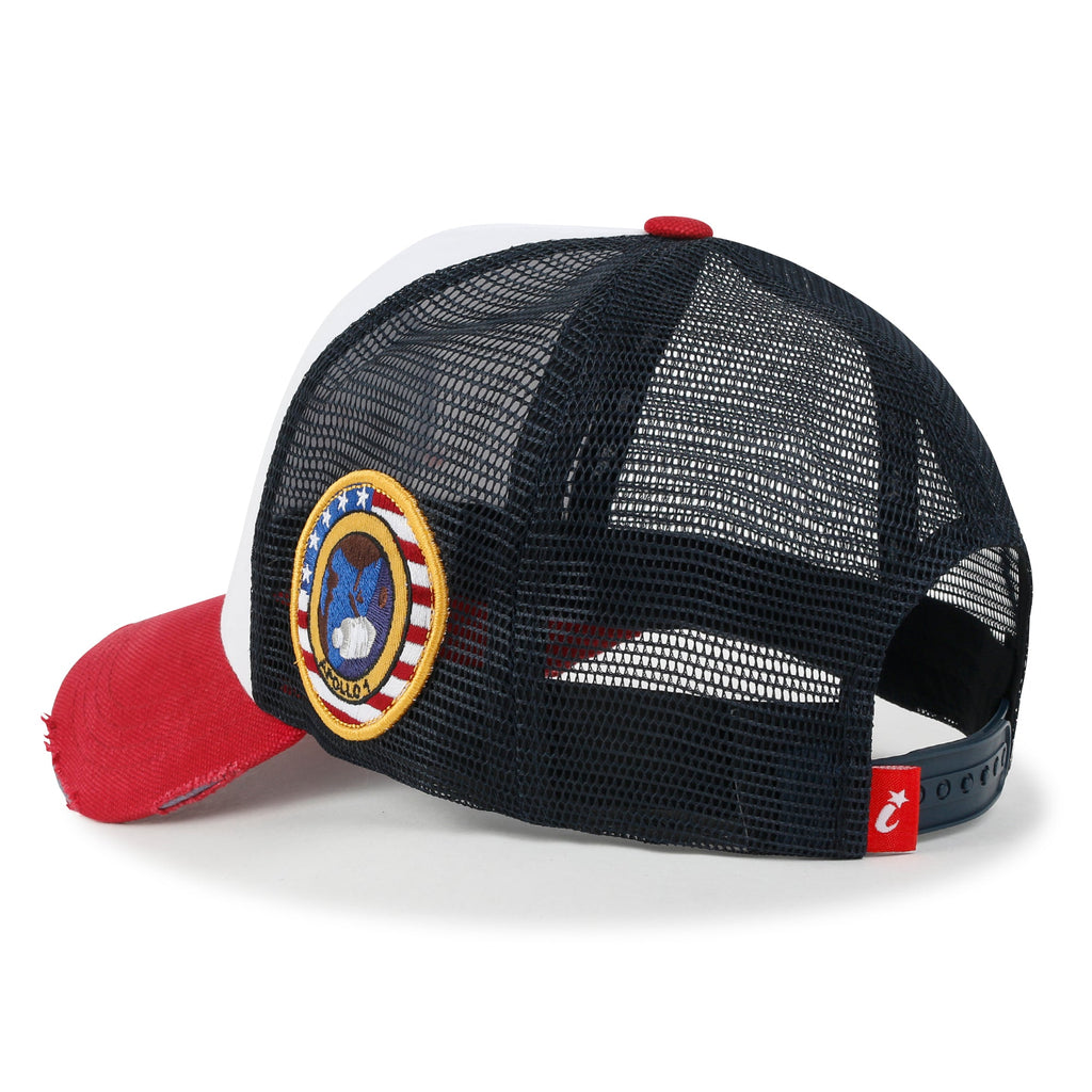 PREMIUM NASA Meatball Logo Embroidery Large Baseball Cap Apollo 1 Patch Hat
