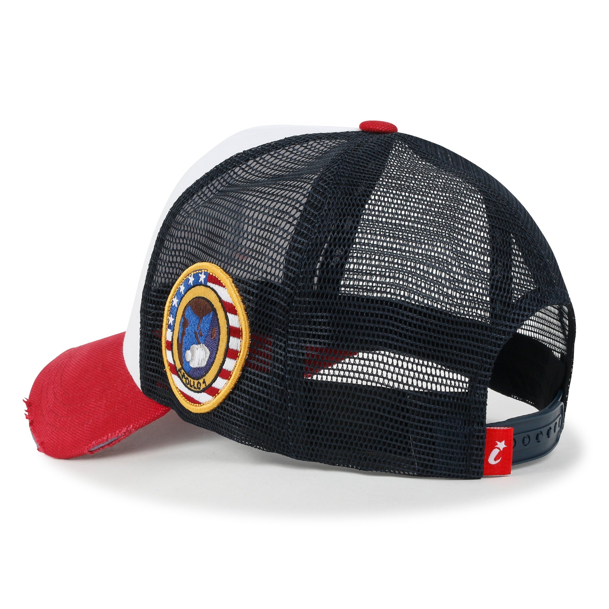 PREMIUM NASA Meatball Logo Embroidery Large Baseball Cap Apollo 1 Patch Hat
