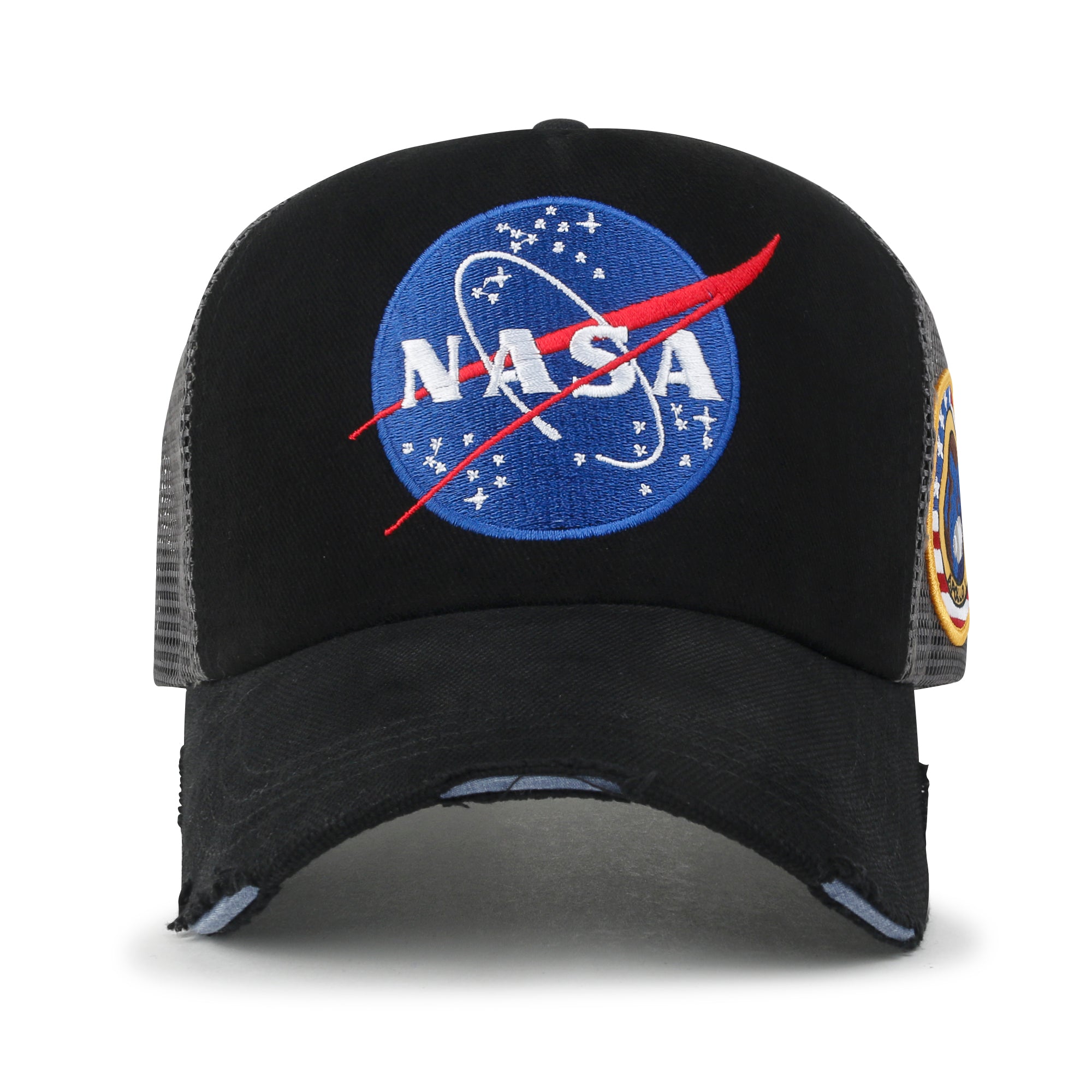 PREMIUM NASA Meatball Logo Embroidery Large Baseball Cap Apollo 1 Patch Hat