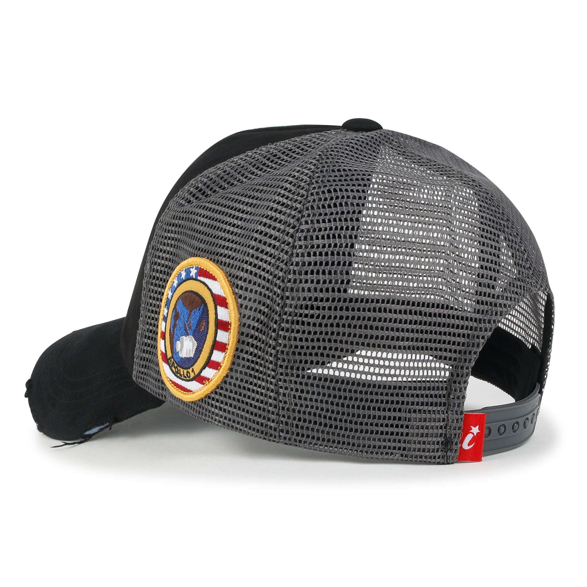 PREMIUM NASA Meatball Logo Embroidery Large Baseball Cap Apollo 1 Patch Hat