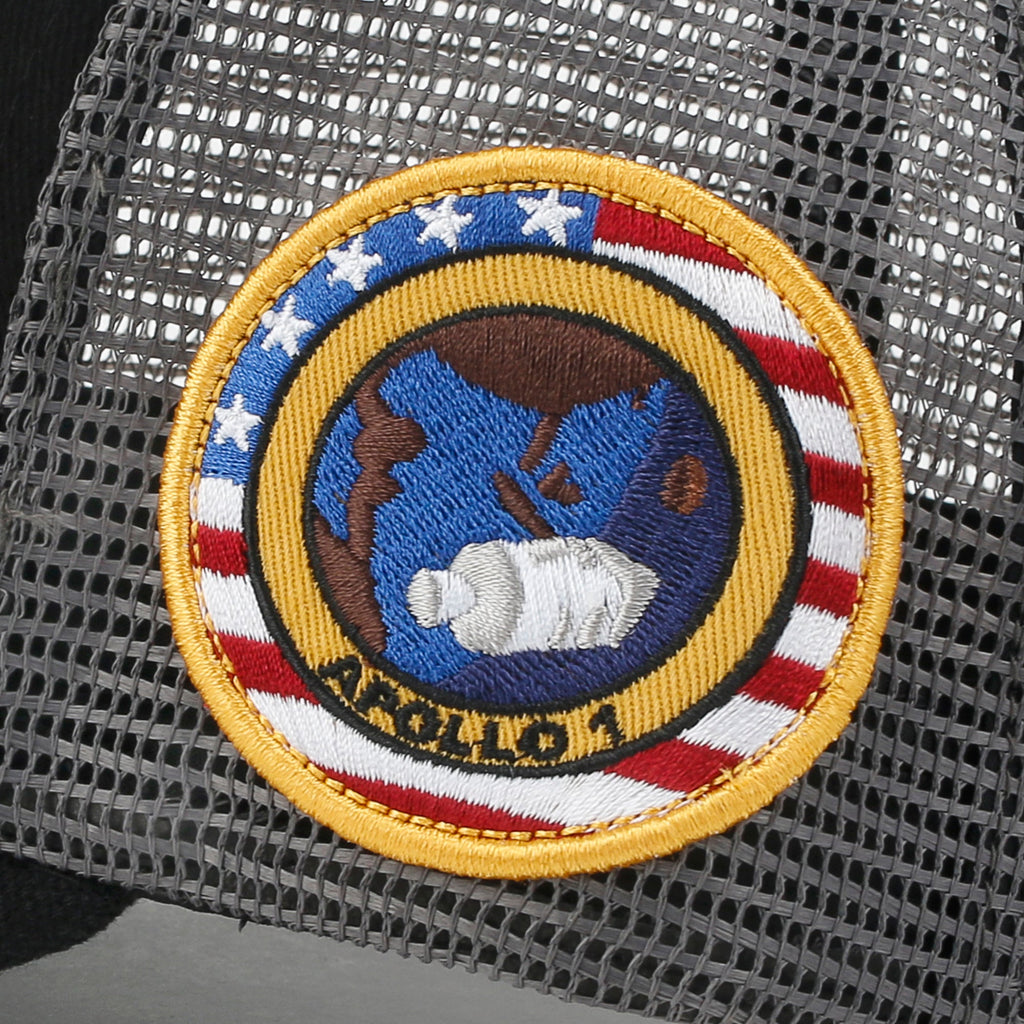 PREMIUM NASA Meatball Logo Embroidery Large Baseball Cap Apollo 1 Patch Hat