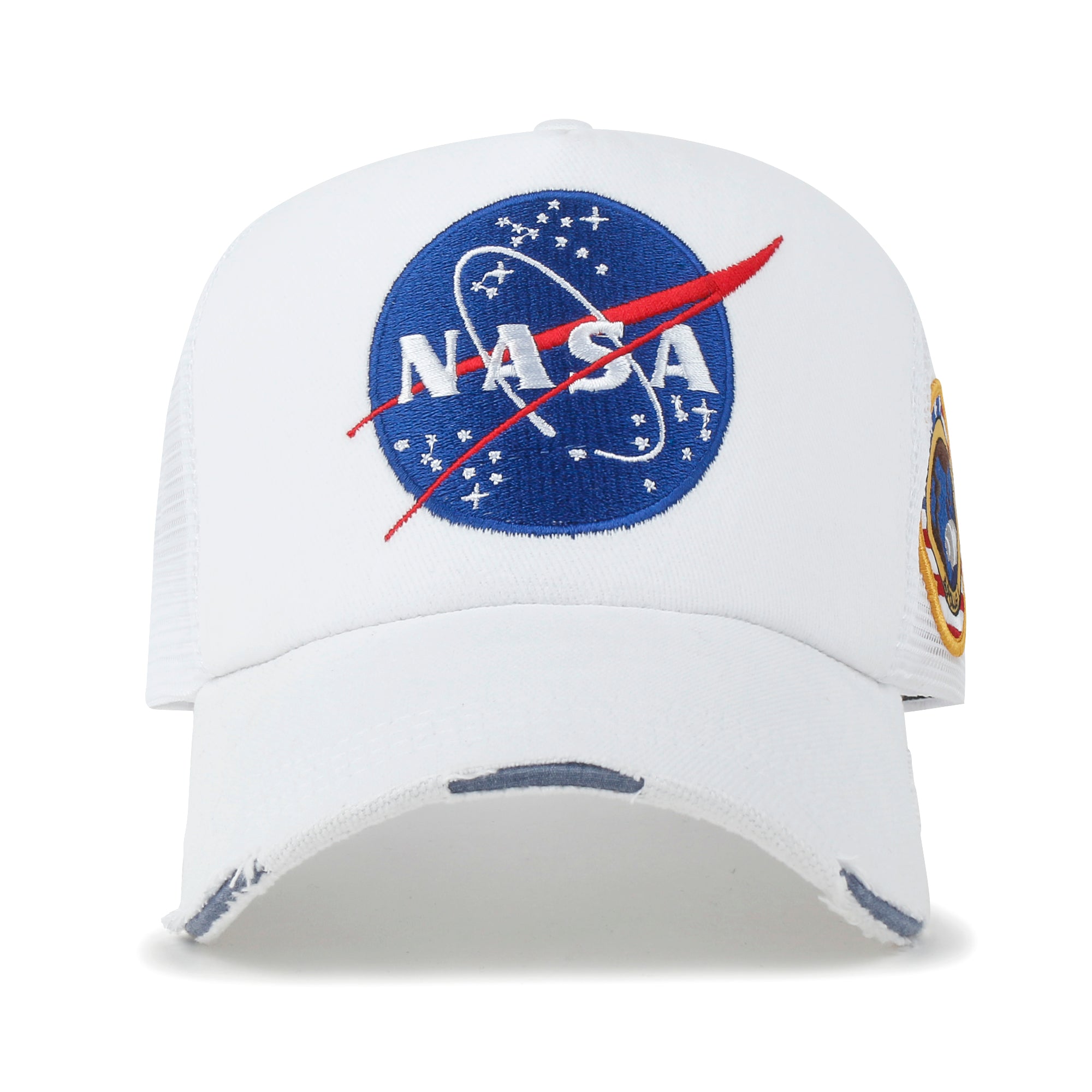 PREMIUM NASA Meatball Logo Embroidery Large Baseball Cap Apollo 1 Patch Hat