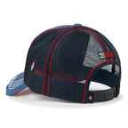 Time To Embroidered Baseball Cap Colorful Stitch Mesh Trucker Hat