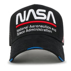 PREMIUM NASA Worm Logo Embroidery Baseball Cap Vintage Trucker Hat