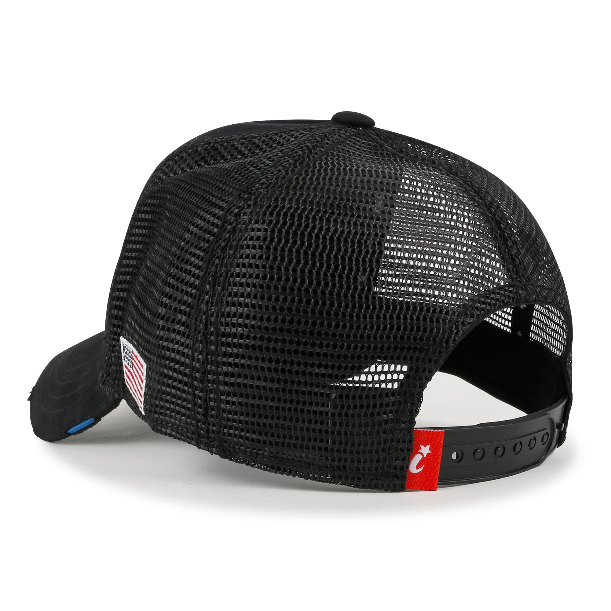 PREMIUM NASA Worm Logo Embroidery Baseball Cap Vintage Trucker Hat