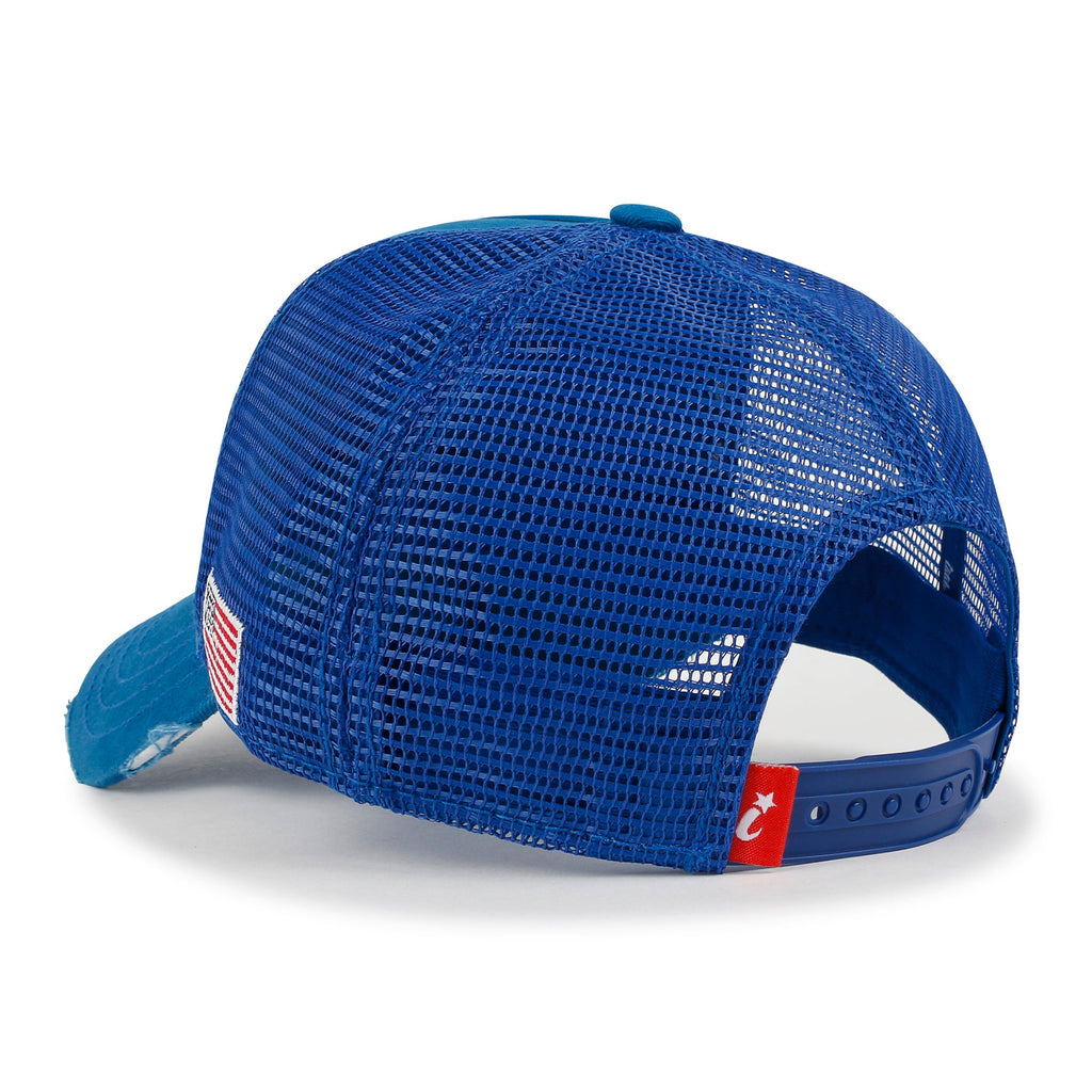 PREMIUM NASA Worm Logo Embroidery Baseball Cap Vintage Trucker Hat