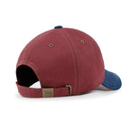 Cotton Crown Strapback Trucker Hat Faux Suede Brim Baseball Cap