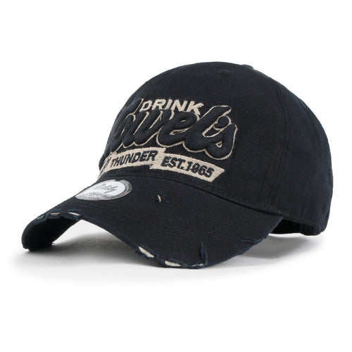 Howel's Distressed Vintage Solid Color Cotton Baseball Cap Trucker Hat
