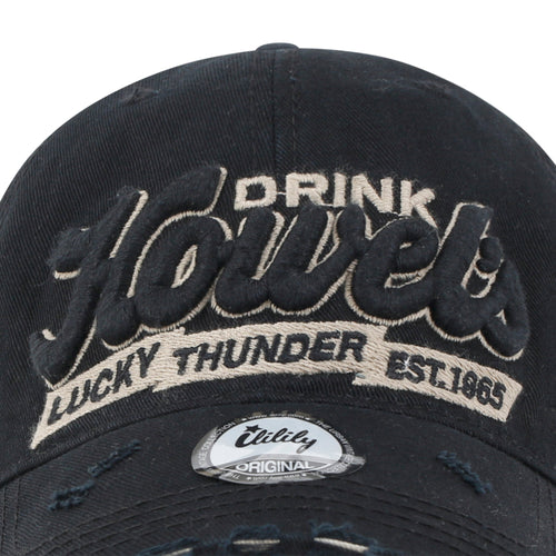Howel's Distressed Vintage Solid Color Cotton Baseball Cap Trucker Hat