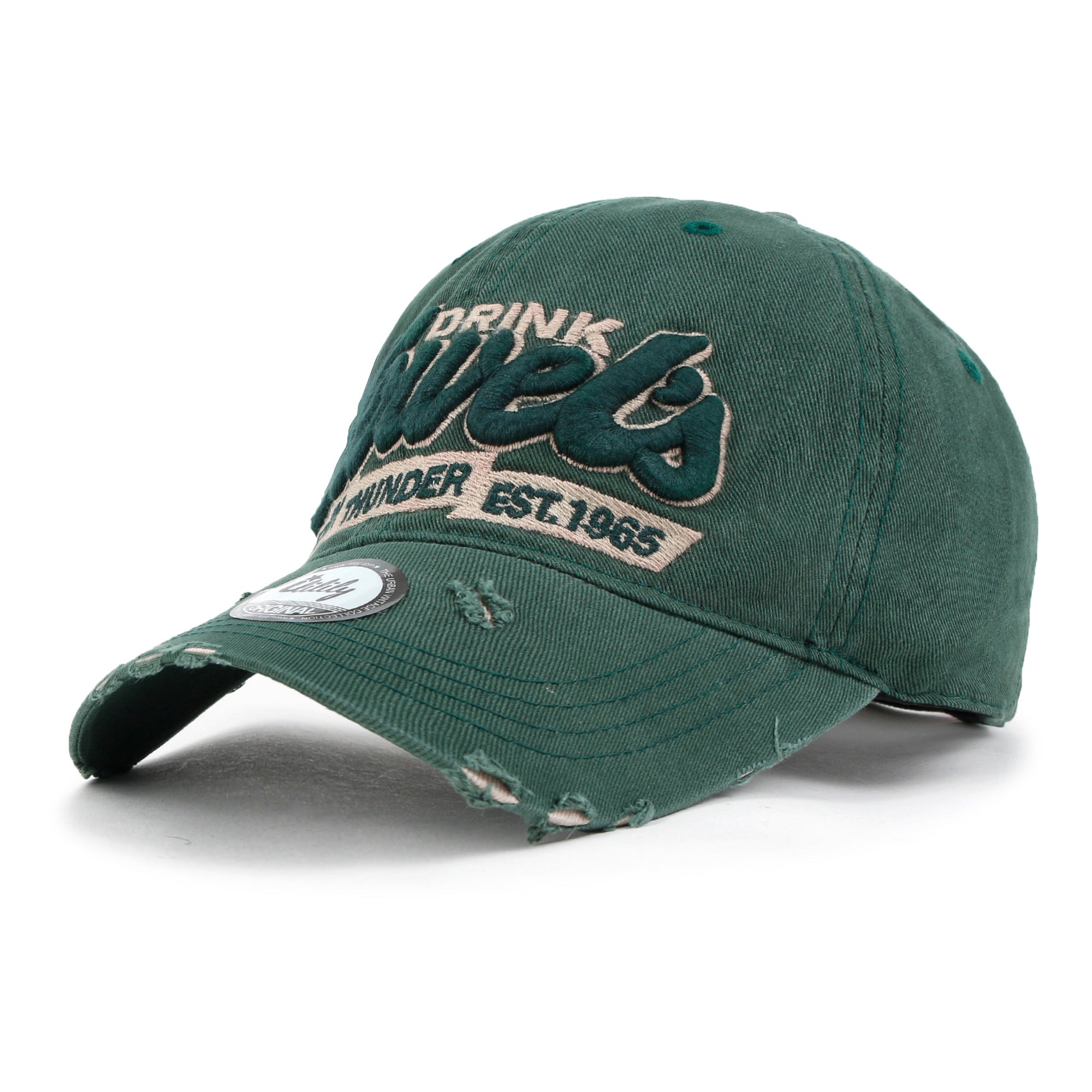 Howel's Distressed Vintage Solid Color Cotton Baseball Cap Trucker Hat