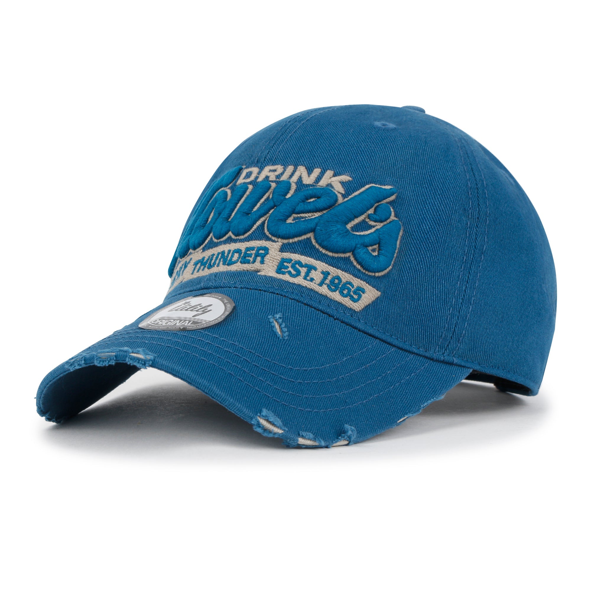 Howel's Distressed Vintage Solid Color Cotton Baseball Cap Trucker Hat