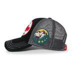 PREMIUM Adventure Patch Structured Trucker Hat Distressed Baseball Cap