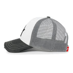 Premium Star Embroidery Structured Crown Vintage Trucker Hat