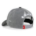 Premium Star Embroidery Structured Crown Vintage Trucker Hat