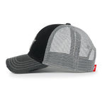 Premium Star Embroidery Structured Crown Vintage Trucker Hat