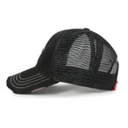Premium Star Embroidery Structured Crown Vintage Trucker Hat