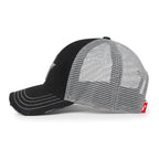 Premium Star Embroidery Structured Crown Vintage Trucker Hat